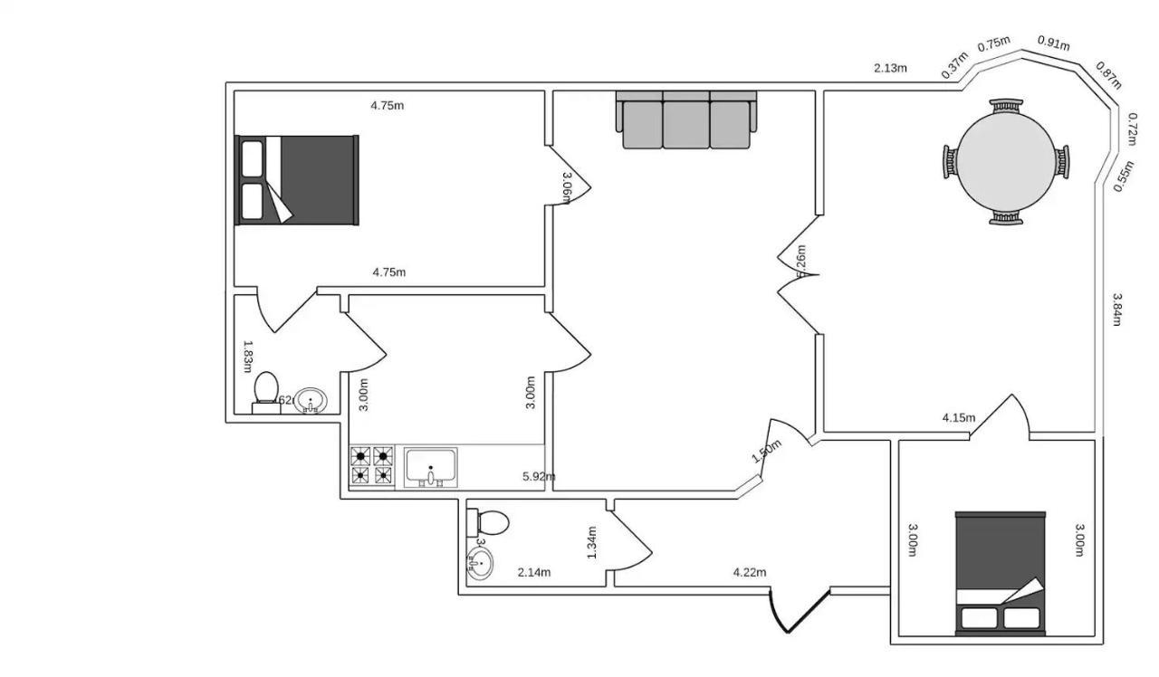 Large & Modern Flats In Family Friendly Neighbourhood Apartman Koppenhága Kültér fotó